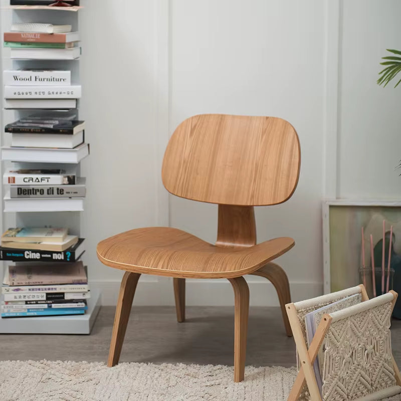 Modern Walnut Shell Chair Replica for Home, Living Room, and Office Wooden Lounge Chair with Walnut Shell Design for Diving Room