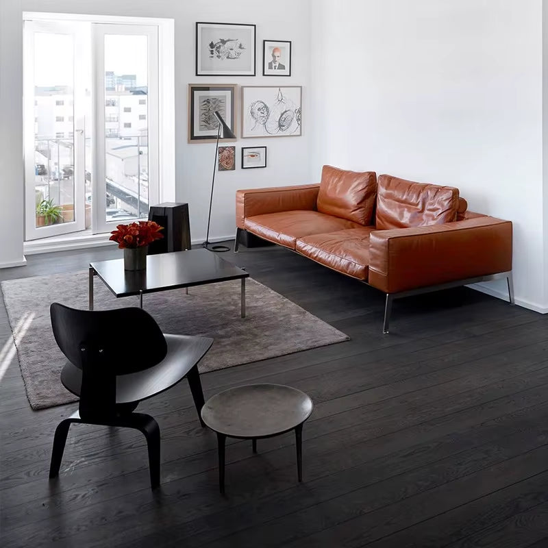 Modern Walnut Shell Chair Replica for Home, Living Room, and Office Wooden Lounge Chair with Walnut Shell Design for Diving Room